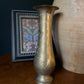 Single medium brass vase