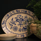 19th century blue and white serving dish