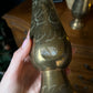 Pair of large brass vases