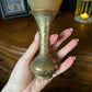 Small brass bud vase