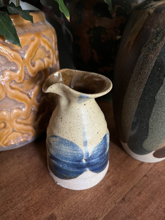 Studio pottery bud vase