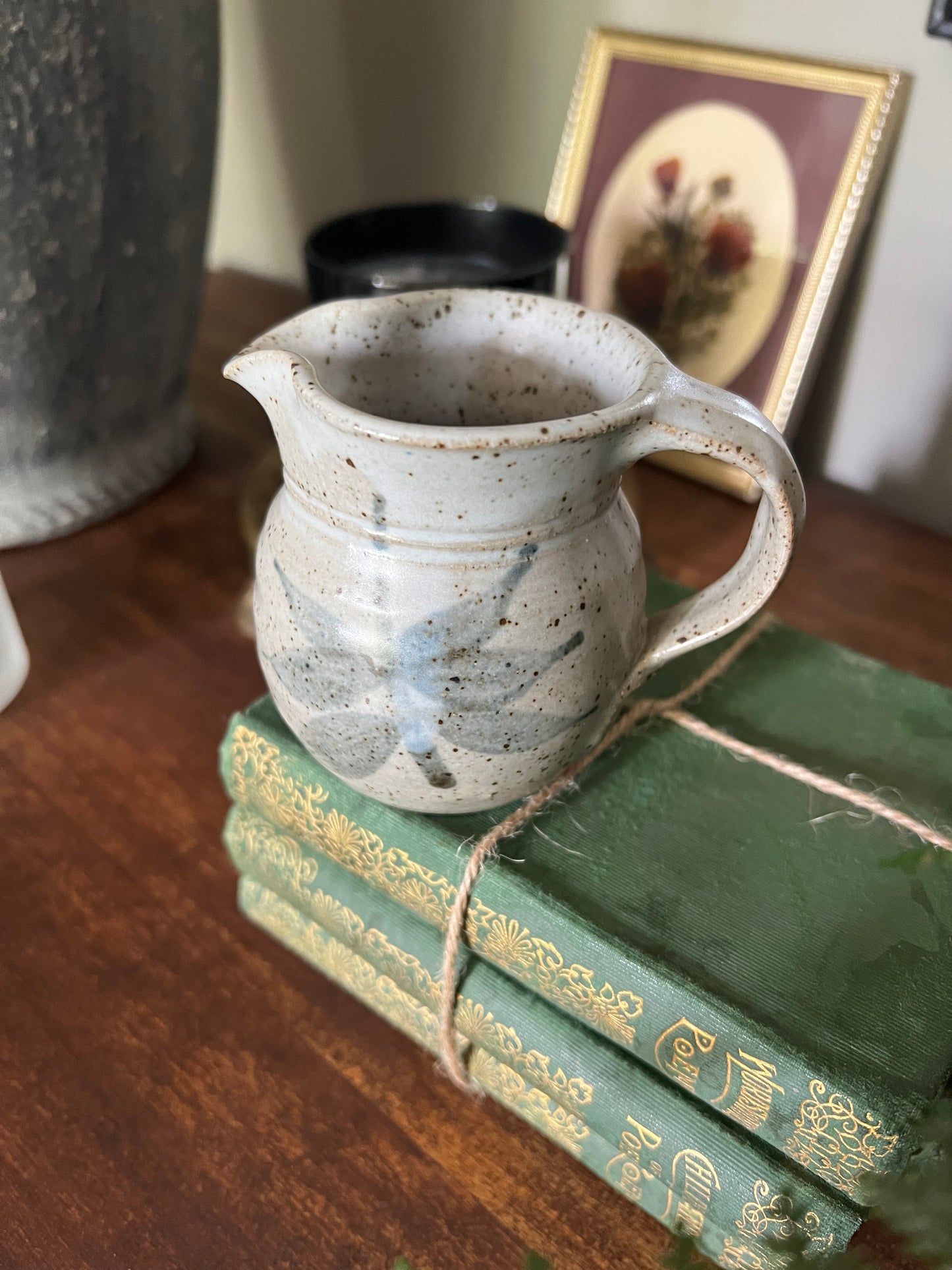 Small studio pottery jug