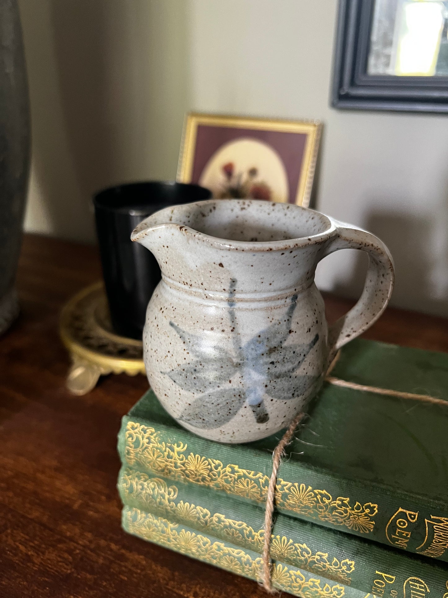 Small studio pottery jug